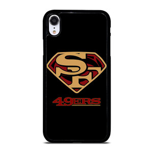 SAN FRANCISCO 49ERS FOOTBALL SUPERMAN LOGO iPhone XR Case Cover