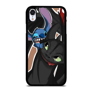 TOOTHLESS AND STITCH PLAY iPhone XR Case Cover