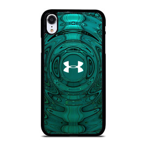 UNDER ARMOUR LOGO LIQUID GREEN iPhone XR Case Cover UNDER ARMOUR LOGO LIQUID GREEN iPhone XR Case Cover