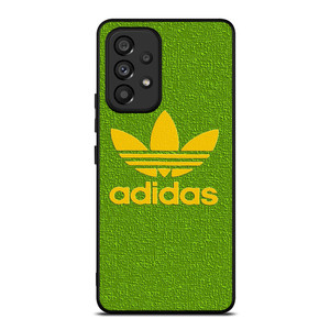 ADIDAS LOGO YELLOW GREEN Samsung Galaxy A53 Case Cover