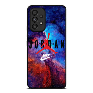AIR JORDAN NIKE SHOES LOGO NEBULA Samsung Galaxy A53 Case Cover AIR JORDAN NIKE SHOES LOGO NEBULA Samsung Galaxy A53 Case Cover