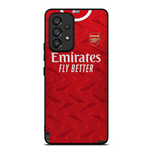 ARSENAL FC THE GUNNERS HOME JERSEY Samsung Galaxy A53 Case Cover ARSENAL FC THE GUNNERS HOME JERSEY Samsung Galaxy A53 Case Cover