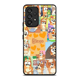 BLUEY BINGO CARTOON SERIES Samsung Galaxy A53 Case Cover