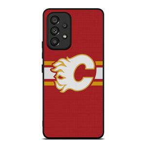 CALGARY FLAMES HOCKEY TEAM LOGO Samsung Galaxy A53 Case Cover