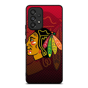 CHICAGO BLACKHAWKS HOCKEY TEAM LOGO EMBLEM Samsung Galaxy A53 Case Cover
