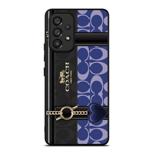 COACH NEW YORK LOGO BLUE BAG Samsung Galaxy A53 Case Cover COACH NEW YORK LOGO BLUE BAG Samsung Galaxy A53 Case Cover