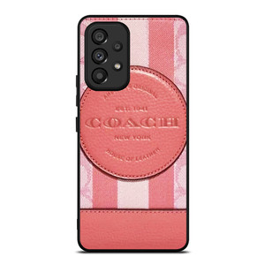 COACH NEW YORK LOGO PINK WALLET Samsung Galaxy A53 Case Cover COACH NEW YORK LOGO PINK WALLET Samsung Galaxy A53 Case Cover