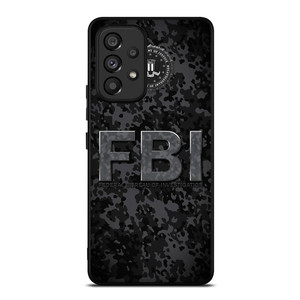 FBI LOGO CAMO Samsung Galaxy A53 Case Cover