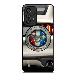 FORD MUSTANG CAR LOGO WHITE Samsung Galaxy A53 Case Cover FORD MUSTANG CAR LOGO WHITE Samsung Galaxy A53 Case Cover