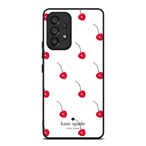 KATE SPADE NEW YORK LOGO CHERRIES Samsung Galaxy A53 Case Cover