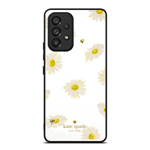 KATE SPADE NEW YORK LOGO SUN FLOWERS ICON Samsung Galaxy A53 Case Cover