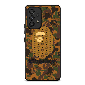 MCM MICHAEL CROMER MUNICH BATHING APE CAMO Samsung Galaxy A53 Case Cover