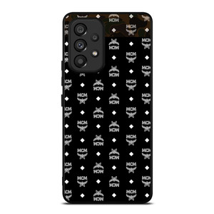 MCM MICHAEL CROMER MUNICH BLACK LOGO Samsung Galaxy A53 Case Cover