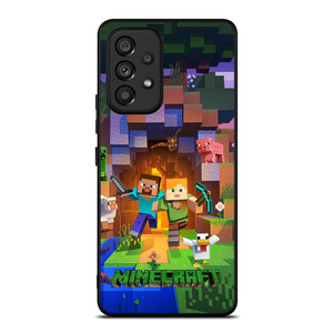 MINECRAFT GAMES WALLPAPER Samsung Galaxy A53 Case Cover