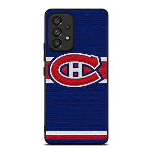 MONTREAL CANADIENS LOGO HOCKEY TEAM EMBORDERY Samsung Galaxy A53 Case Cover