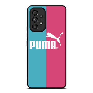 PUMA LOGO BLUE PINK ICON Samsung Galaxy A53 Case Cover
