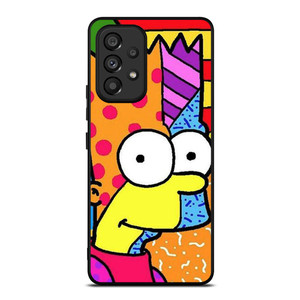 ROMERO BRITTO BART SIMPSONS ART Samsung Galaxy A53 Case Cover