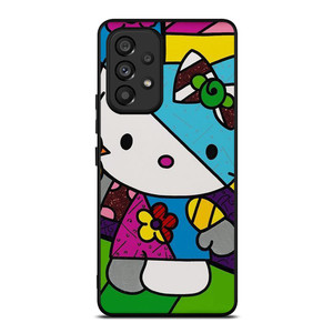 ROMERO BRITTO HELLO KITTY ART Samsung Galaxy A53 Case Cover
