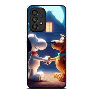SNOOPY THE PEANUTS AND SCOOBY DOO Samsung Galaxy A53 Case Cover