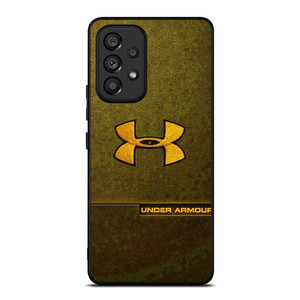 UNDER ARMOUR LOGO EMBROIDERY YELLOW Samsung Galaxy A53 Case Cover