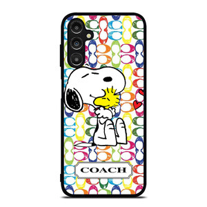 COACH NEW YORK LOGO SNOOPY THE PEANUTS Samsung Galaxy A14 Case Cover COACH NEW YORK LOGO SNOOPY THE PEANUTS Samsung Galaxy A14 Case Cover