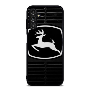 JOHN DEERE TRACTOR LOGO BLACK Samsung Galaxy A14 Case Cover JOHN DEERE TRACTOR LOGO BLACK Samsung Galaxy A14 Case Cover