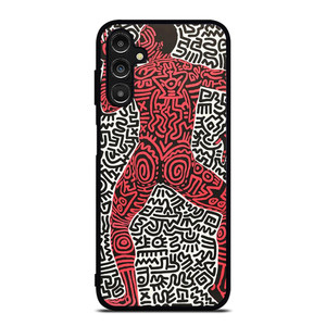 KEITH HARING ART INTO 84 Samsung Galaxy A14 Case Cover KEITH HARING ART INTO 84 Samsung Galaxy A14 Case Cover