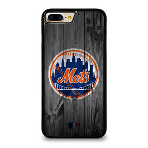 NEW YORK METS BASEBALL MLB WOOD LOGO iPhone 7 / 8 Plus Case Cover NEW YORK METS BASEBALL MLB WOOD LOGO iPhone 7 / 8 Plus Case Cover