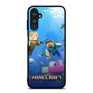 MINECRAFT GAMES UNDER WATER Samsung Galaxy A14 Case Cover MINECRAFT GAMES UNDER WATER Samsung Galaxy A14 Case Cover