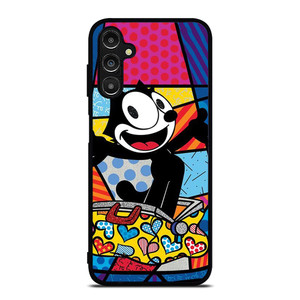 ROMERO BRITTO FELIX THE CAT ART Samsung Galaxy A14 Case Cover ROMERO BRITTO FELIX THE CAT ART Samsung Galaxy A14 Case Cover