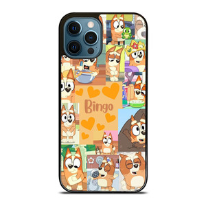 BLUEY BINGO CARTOON SERIES iPhone 12 Pro Max Case Cover