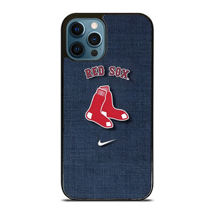 BOSTON RED SOX LOGO BASEBALL NIKE ICON ON JEANS iPhone 12 Pro Max Case Cover