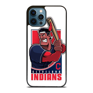 CLEVELAND INDIANS LOGO BASEBALL ICON iPhone 12 Pro Max Case Cover