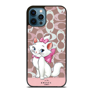 COACH NEW YORK LOGO MARIE ARISTOCAT DISNEY iPhone 12 Pro Max Case Cover