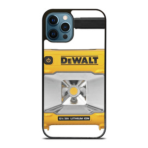 DEWALT TOOL LOGO LED WORK LIGHT iPhone 12 Pro Max Case Cover
