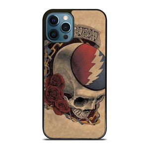 GRATEFUL DEAD SKULL LOGO ART iPhone 12 Pro Max Case Cover