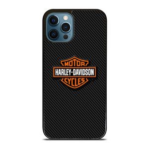 HARLEY DAVIDSON MOTORCYCLES LOGO CARBON iPhone 12 Pro Max Case Cover HARLEY DAVIDSON MOTORCYCLES LOGO CARBON iPhone 12 Pro Max Case Cover