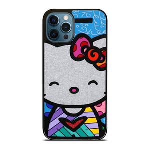 HELLO KITTY ROMERO BRITTO ART iPhone 12 Pro Max Case Cover