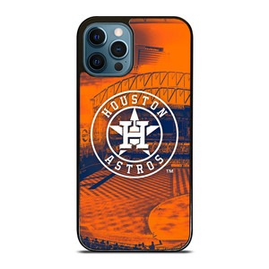 HOUSTON ASTROS ICON MLB BASEBALL TEAM LOGO iPhone 12 Pro Max Case Cover