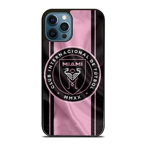 INTER MIAMI SOCCER FOOTBALL CLUB LOGO iPhone 12 Pro Max Case Cover