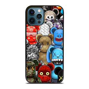 KAWS COLLAGE ICON BRANDS LOGO iPhone 12 Pro Max Case Cover