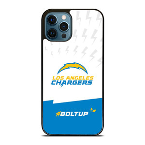 LOS ANGELES CHARGERS FOOTBALL LOGO BOLT UP iPhone 12 Pro Max Case Cover