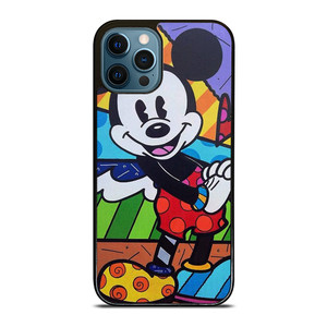 MICKEY MOUSE ROMERO BRITTO ART iPhone 12 Pro Max Case Cover