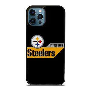 PITTSBURGH STEELERS FOOTBALL LOGO TEAM ICON iPhone 12 Pro Max Case Cover