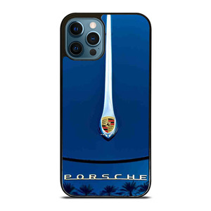 PORSCHE CAR LOGO HOOD EMBLEM iPhone 12 Pro Max Case Cover