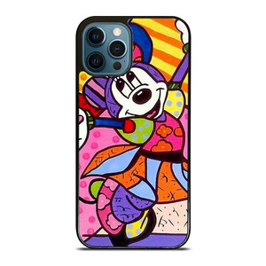 ROMERO BRITTO MINNIE MOUSE ART iPhone 12 Pro Max Case Cover