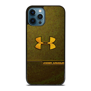 UNDER ARMOUR LOGO EMBROIDERY YELLOW iPhone 12 Pro Max Case Cover
