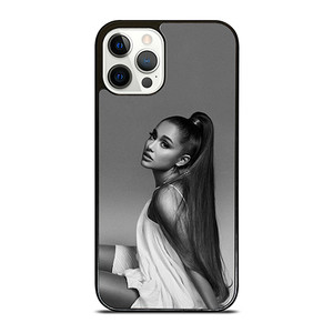 ARIANA GRANDE BLACK AND WHITE iPhone 12 Pro Case Cover