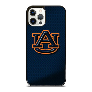 AUBRUN TIGERS FOOTBALL UNIVERSITY TEAM LOGO BLUE iPhone 12 Pro Case Cover