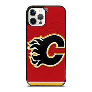 CALGARY FLAMES NHL HOCKEY TEAM LOGO iPhone 12 Pro Case Cover